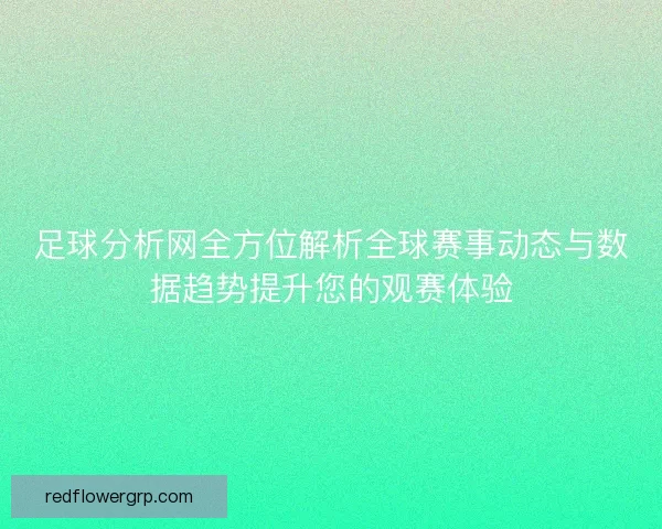 足球分析网全方位解析全球赛事动态与数据趋势提升您的观赛体验 足球分析网全方位解析全球赛事动态与数据趋势提升您的观赛体验